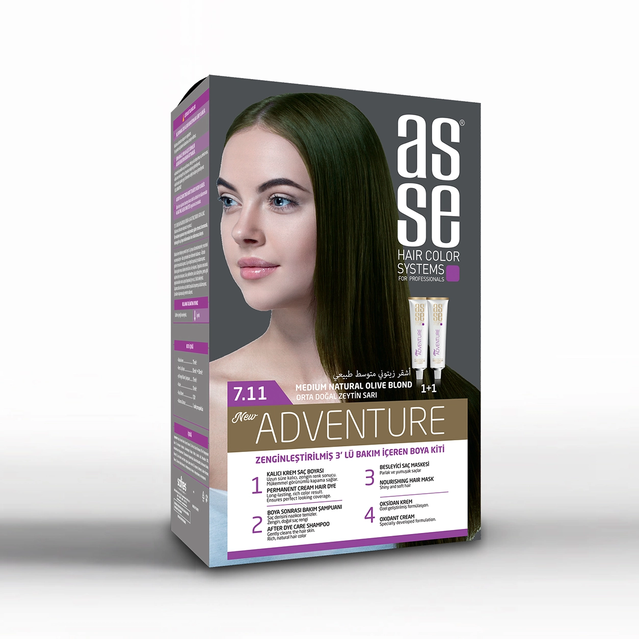 ASSE Adventure · 7.11 Medium Natural Olive Blonde